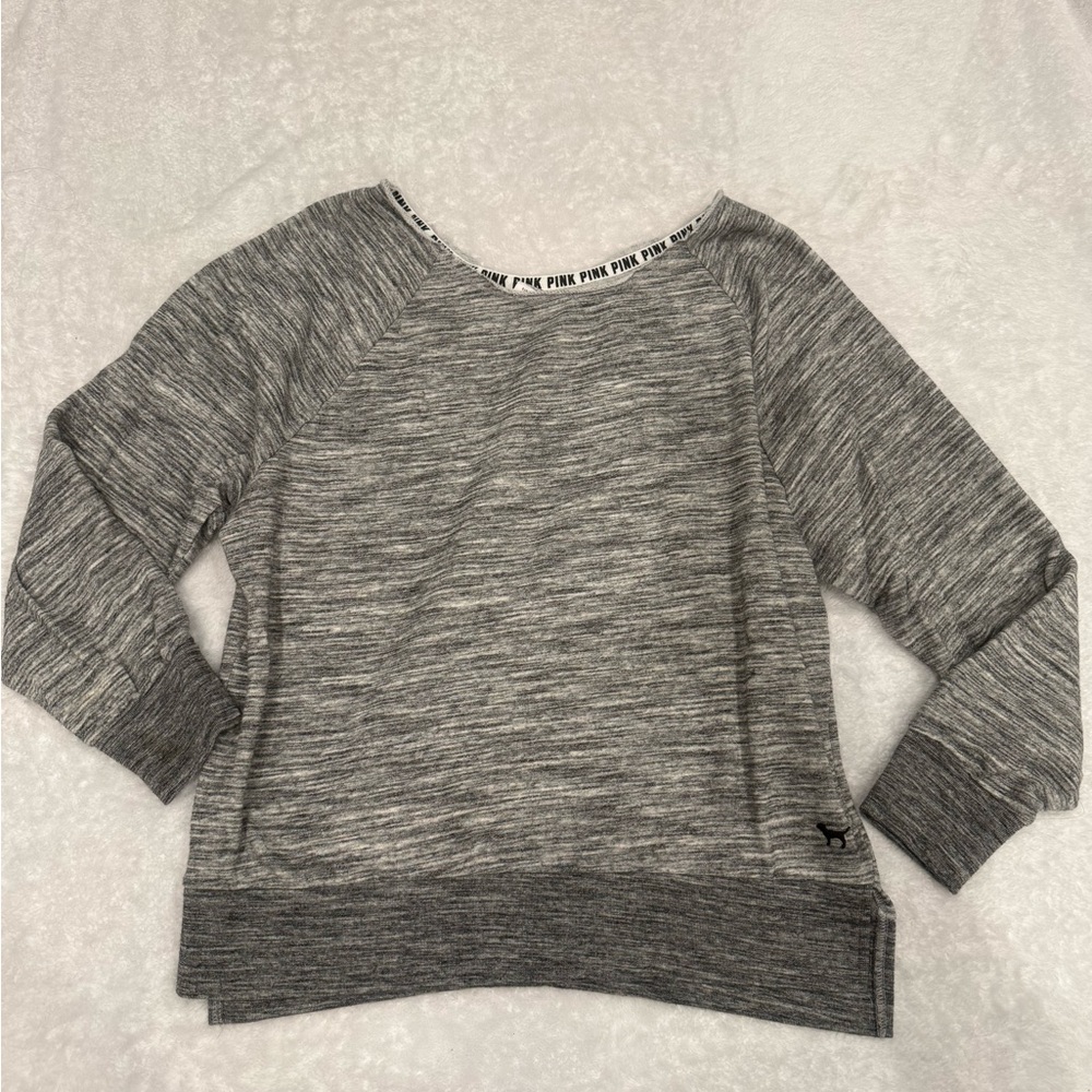 PINK Victoria's Secret Heathered Sweatshirt